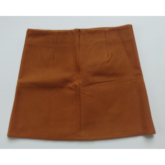 Disneys Bambi Deer Embroidered Brown Small Skirt - Picture 3 of 4